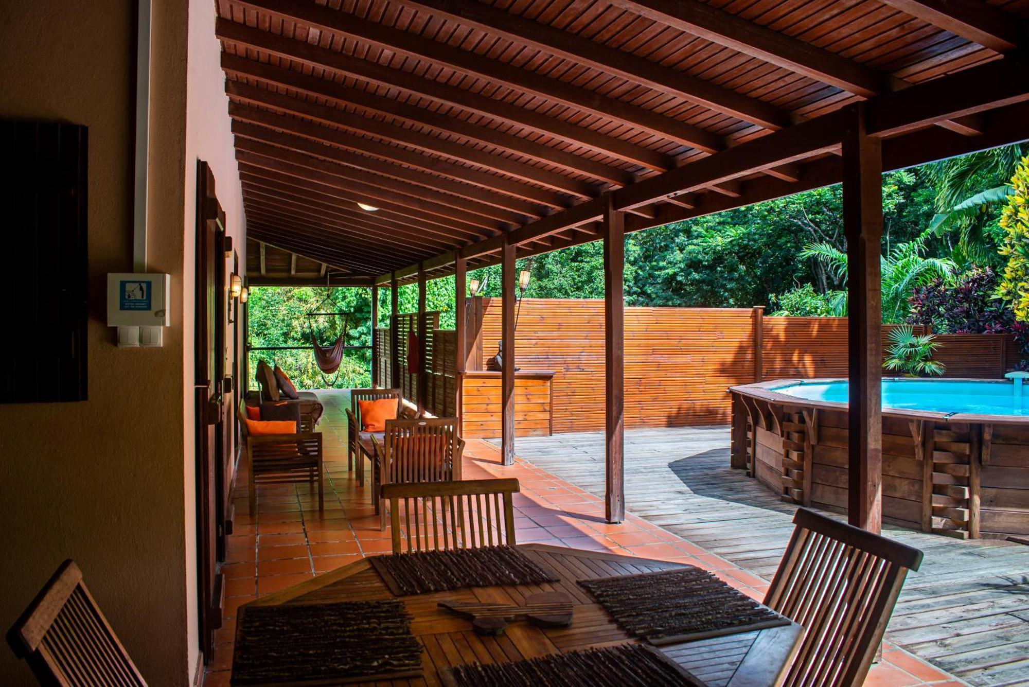 Au Jardin Des Colibris Ecolodge&Spa Deshaies Εξωτερικό φωτογραφία