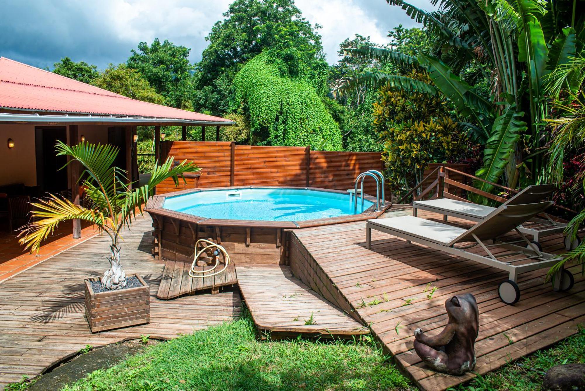 Au Jardin Des Colibris Ecolodge&Spa Deshaies Εξωτερικό φωτογραφία